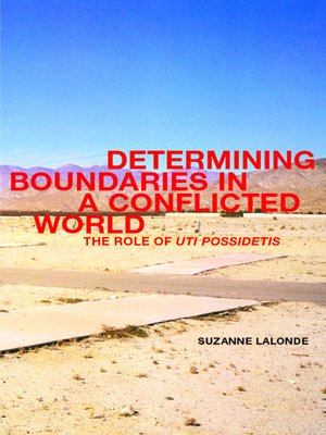 cover image of Determining Boundaries in a Conflicted World